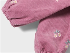 Name It mauve orchid fløjl bukser